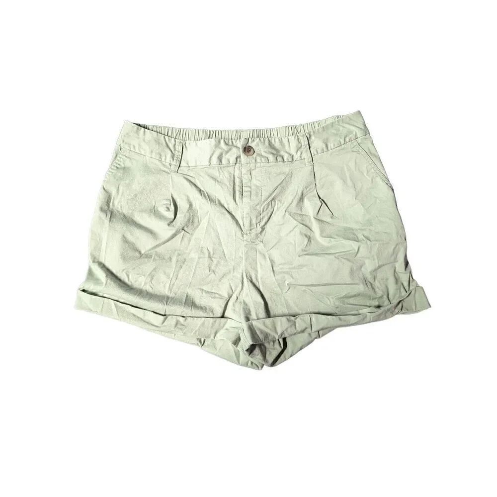 A New Day Green Shorts Women's XL